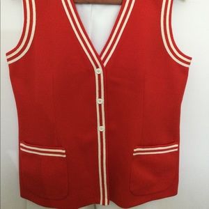 Vintage pant and vest set